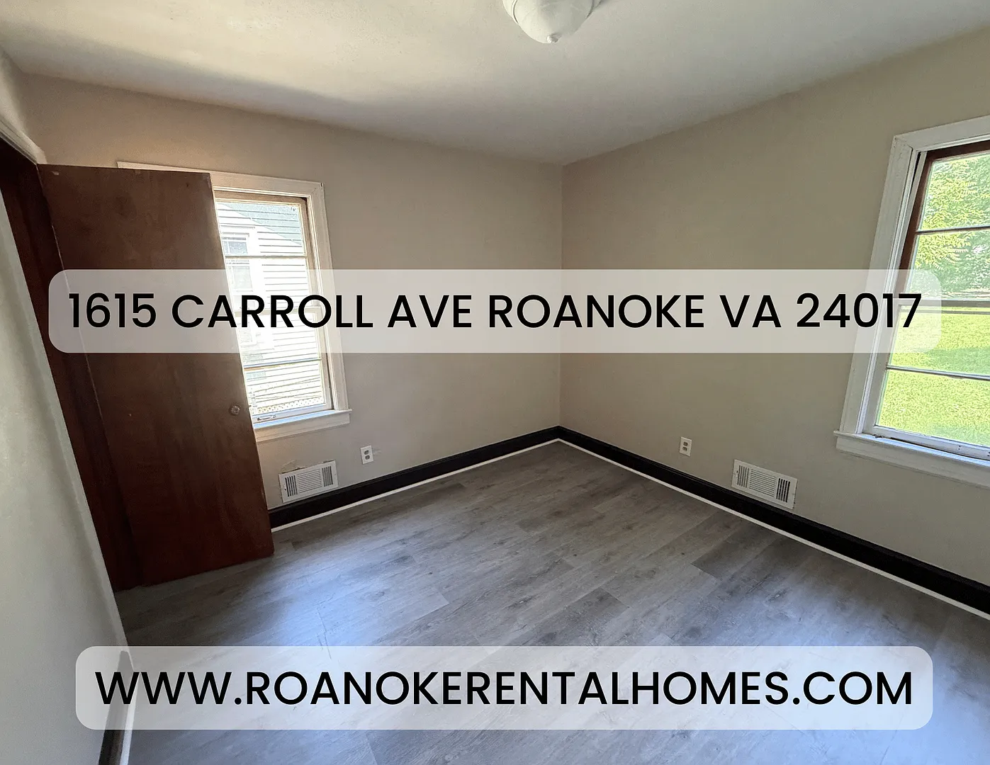 1615 Carroll Ave Roanoke, VA 24017--2bed/1bath Single Family Home $1,195 — Photo 2