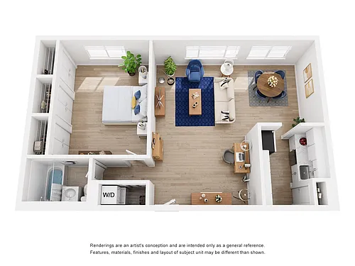 Floor plan Alpha Renovated