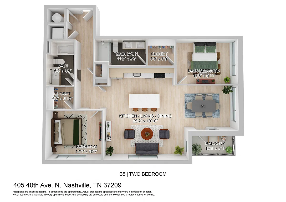 Floor plan B5