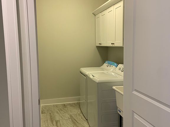 Full size washer and dryer