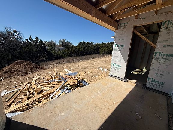 Covered patio