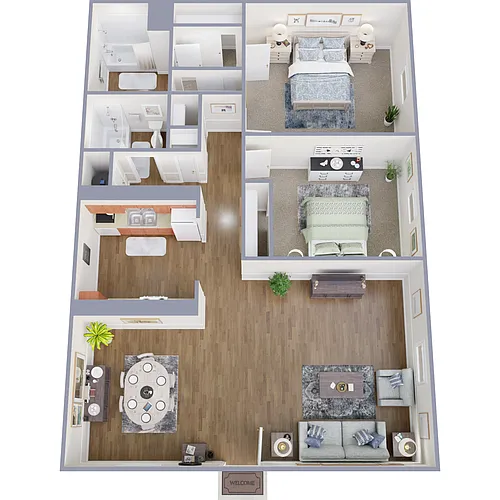 Floor plan B2