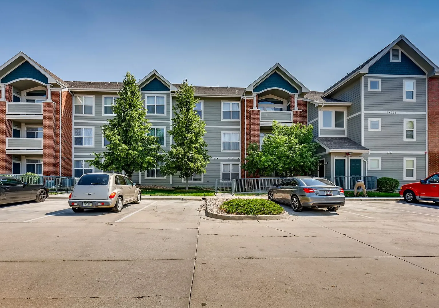 Bright 2-Bedroom Aurora Condo | Fireplace, Balcony + Community Pool — Photo 2