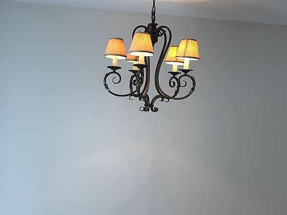 Dining area off kitchen.