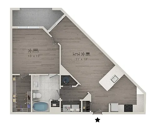 Floor plan BAY