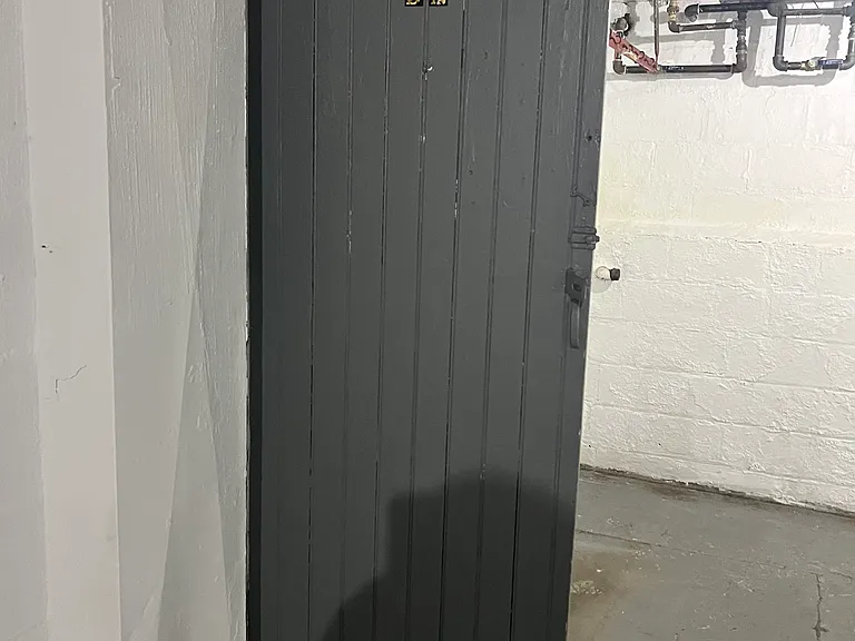 Tenant Storage Closet in basement