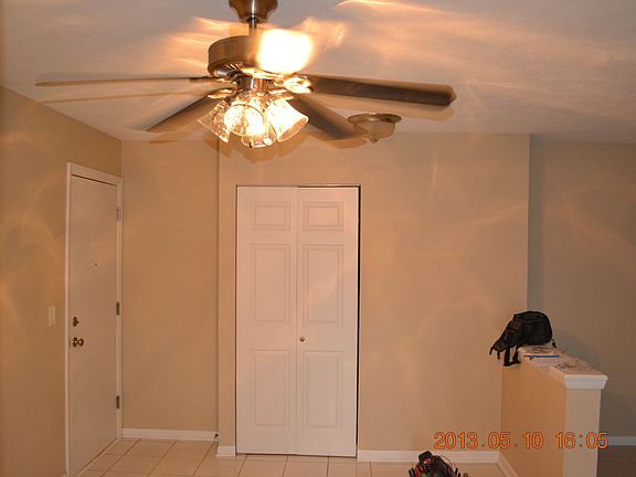 Main entrance and closet