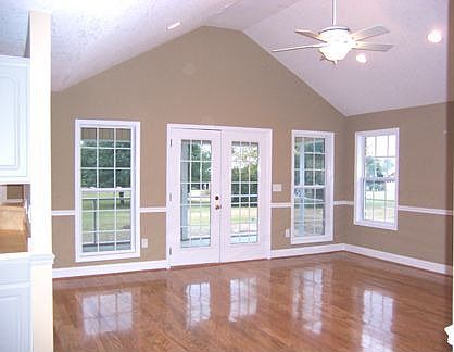 Great room with Cathedral Ceiling
