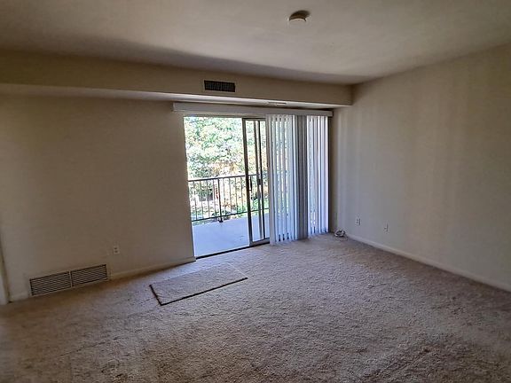 Living room with sliders to balcony