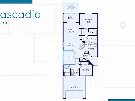 Floor plan of this home