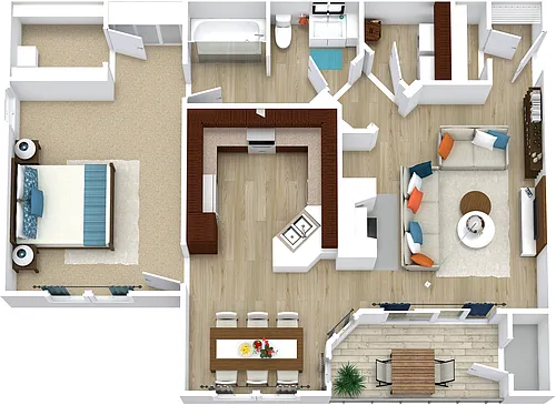 Floor plan Caroline