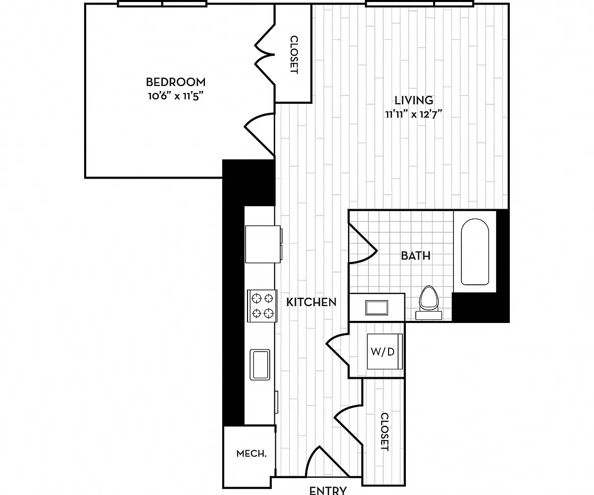 Floor plan A11 A12