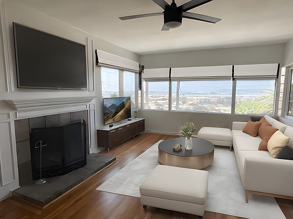 Upstairs Living Room (Virtually Staged)