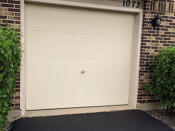 Garage door (single car garage with attic space)