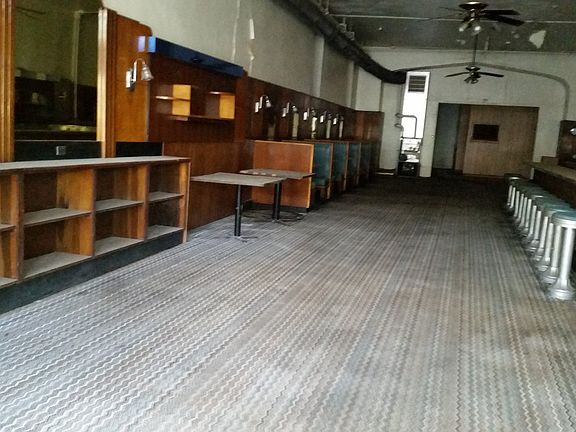 Panoramic restaurant view