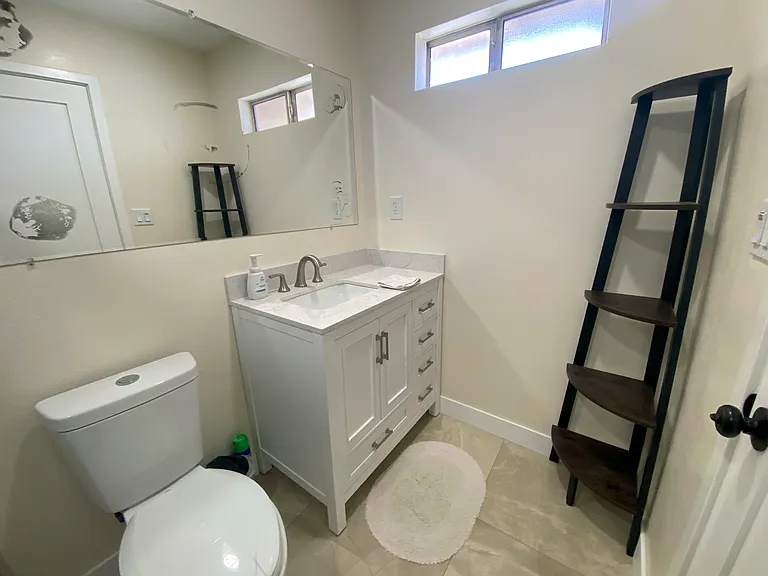 private bathroom in master