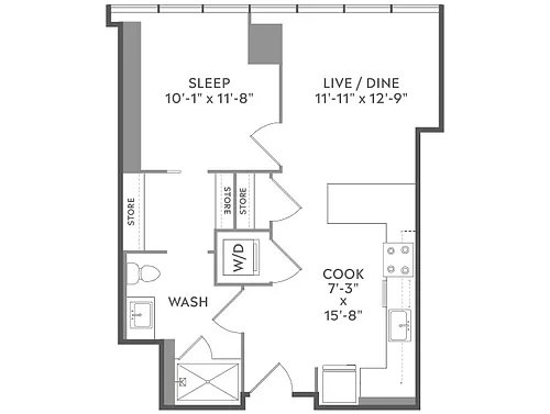 Floor plan A2d