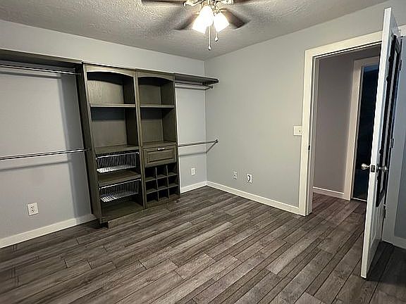 Built-in wardrobe in both 