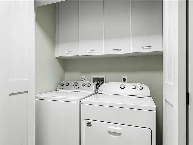 Washer and Dryer- Inside
