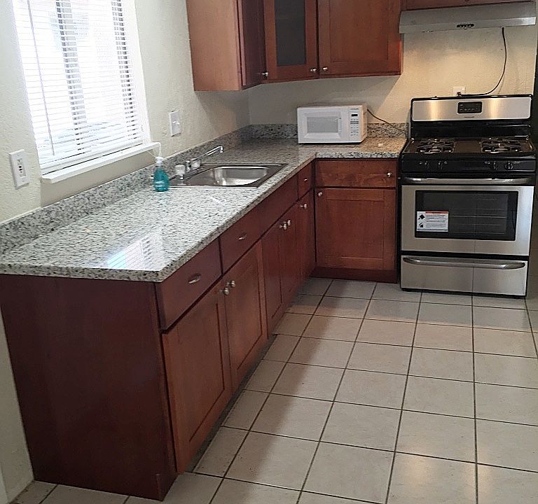 New kitchen with gas range