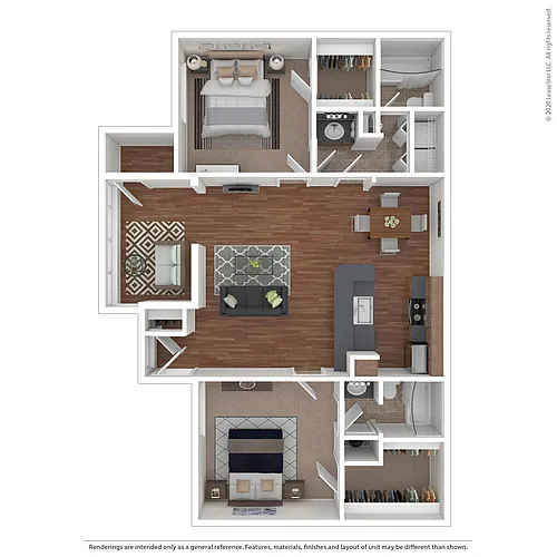Floor plan Telluride w/ Sunroom