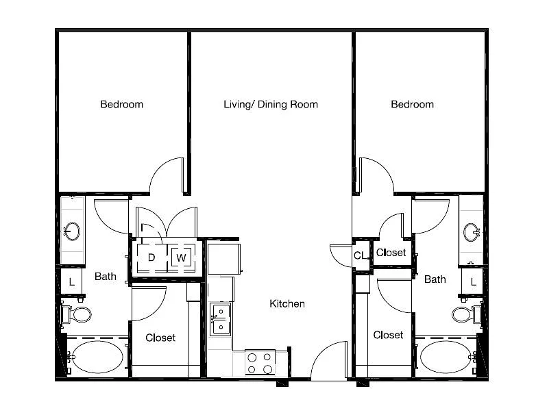 Floor plan B1