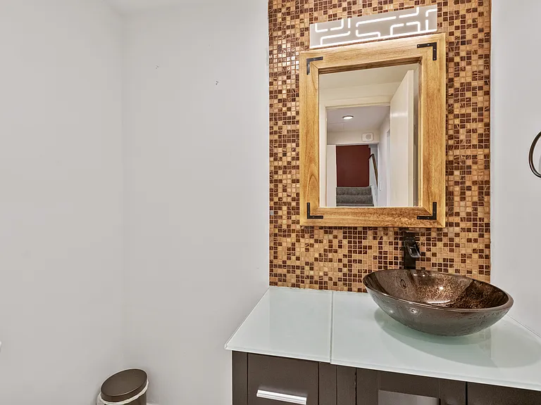 First floor powder room/half bath