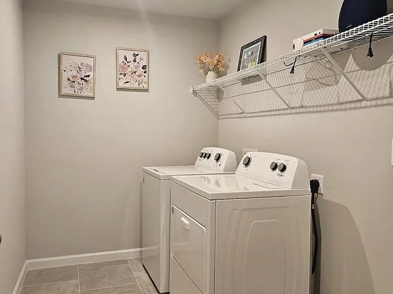 Upstairs Laundry Room