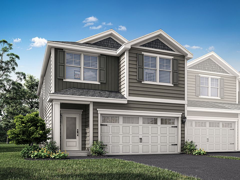 The Hubert is a beautiful two story home!