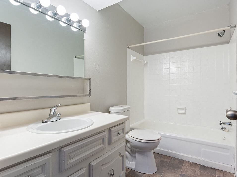 Bright, Spacious Bathrooms