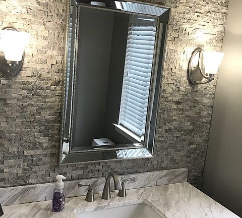 Brand new 1/2 bath on main floor