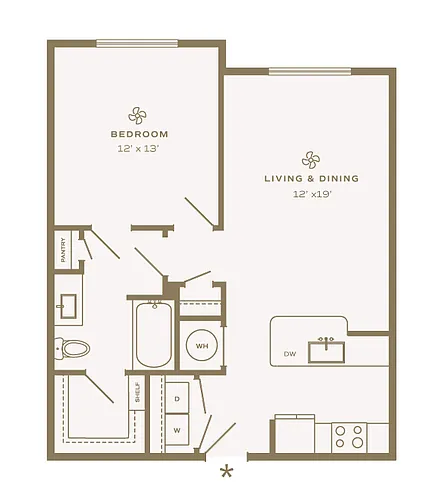 Floor plan Aspen Alt