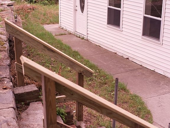 Some stairs required to access first floor from street.
