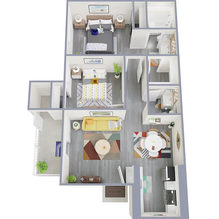 Floor plan B1