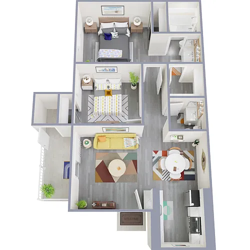 Floor plan B1