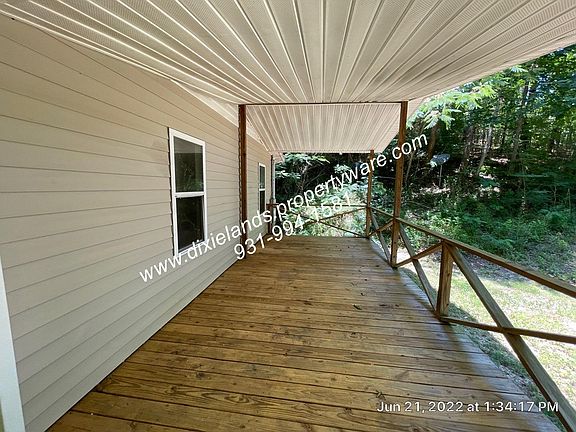 Large covered porch