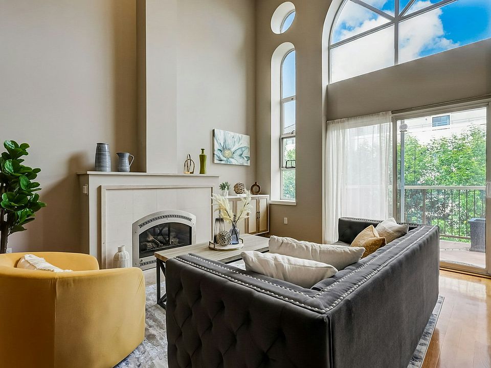 Living Area with Fireplace