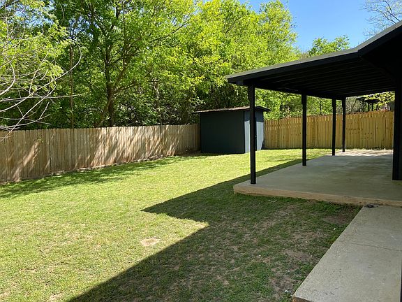 Backyard, Covered Patio & Shed