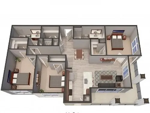 Floor plan 3A
