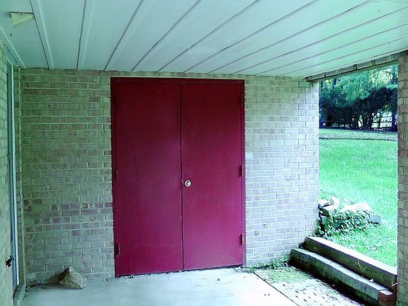 Built-In Storage Shed