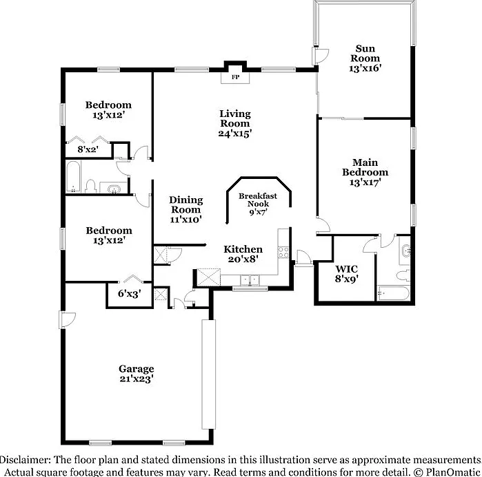 3 bed, 2.0 bath, 1594 sqft, $2,660 — Photo 2
