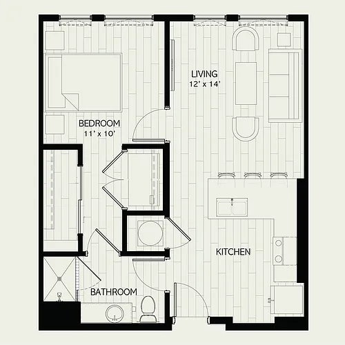 Floor plan 1CH5