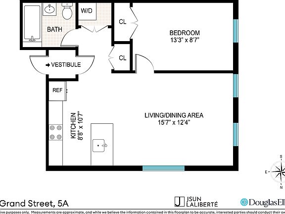 2nd image of 629 Grand St #5A