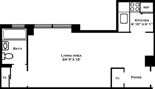 2nd image of 115 E 9th St APT 2N