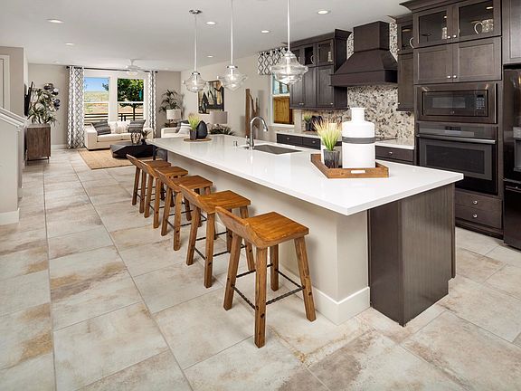 Open kitchen and great room