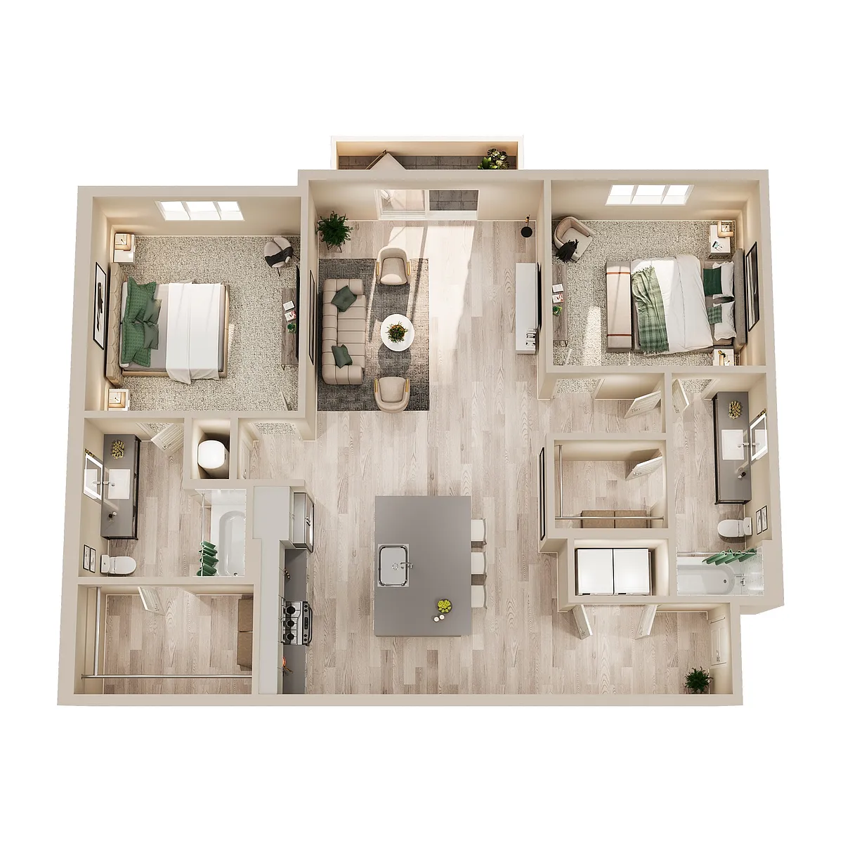 Floor plan B22
