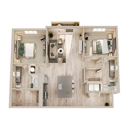 Floor plan B22