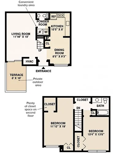 Floor plan Mercer-Premiere