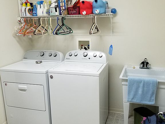 laundry room and garage access