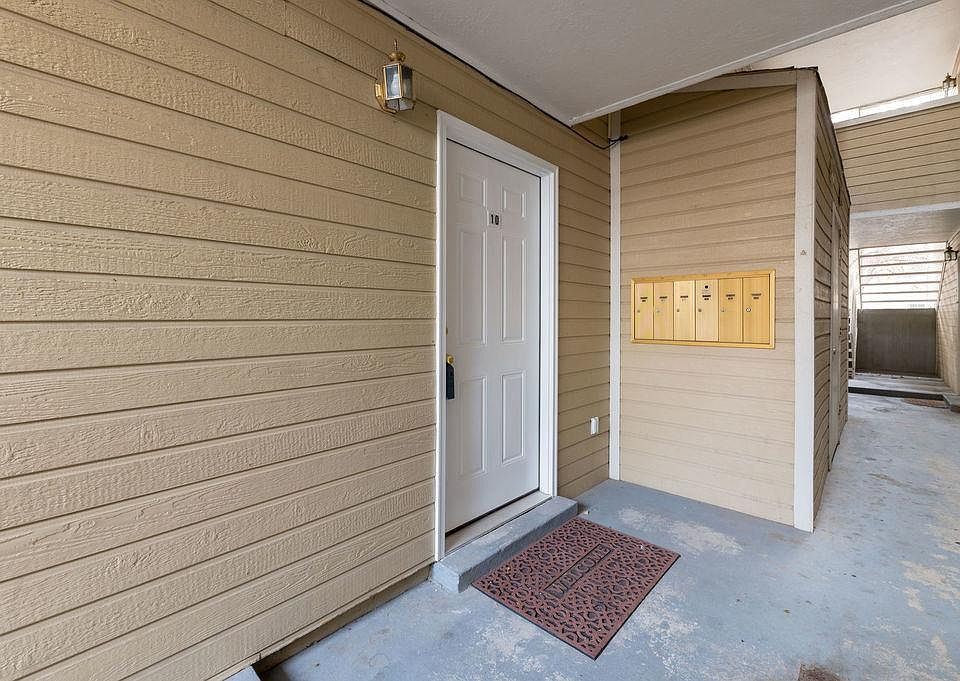 Mailbox near front door